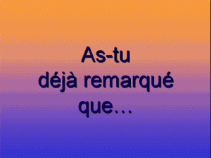 Remarque